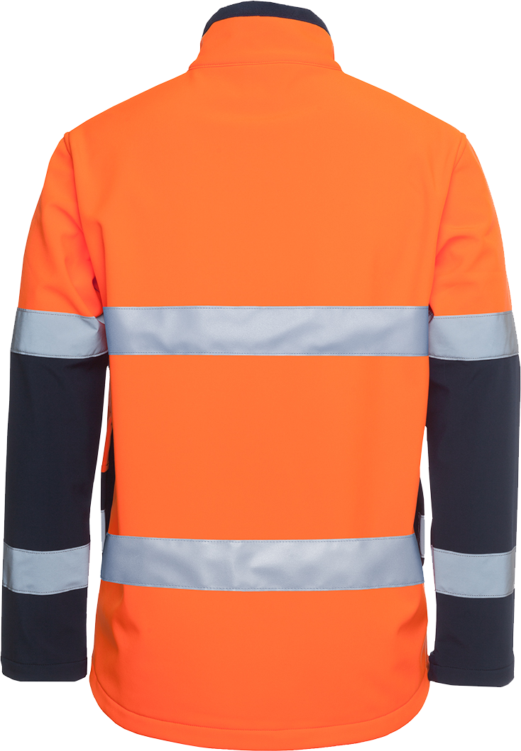 Hi Vis (D+N) Water Resistant Softshell Jacket