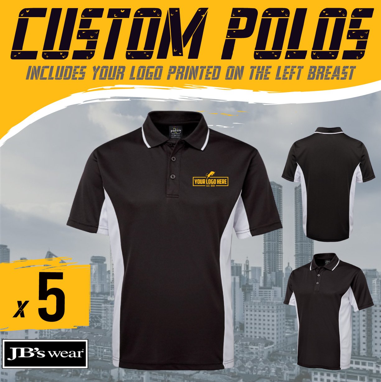 Contrast Dri-Fit Polo